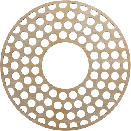 Ekena Millwork Fink Wood Fretwork Pierced Ceiling Medallion, Hickory, 18"OD x 6 1/2"ID x 3/8"T CMWP18X18X0375FFHI